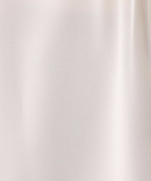 Reflect / リフレクト シャツ・ブラウス | 【配色ボウタイ付き】八分袖ジョーゼットブラウス | 詳細14