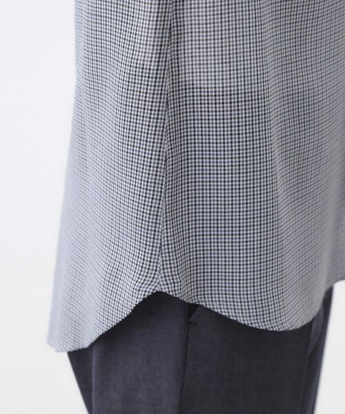 Reflect / リフレクト シャツ・ブラウス | 【長め丈／ドライタッチ】ガンクラブチェック柄ブラウス | 詳細16
