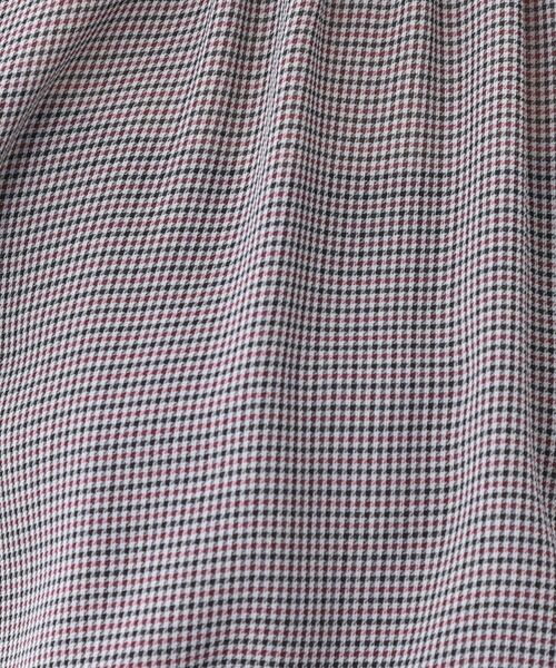 Reflect / リフレクト シャツ・ブラウス | 【長め丈／ドライタッチ】ガンクラブチェック柄ブラウス | 詳細4