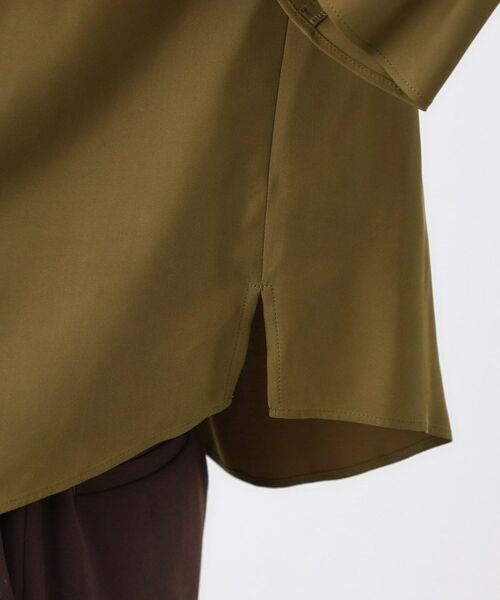 Reflect / リフレクト シャツ・ブラウス | 【キレイめスタイル/通勤におすすめ◎】ボウタイシャンブレーカラーブラウス | 詳細20