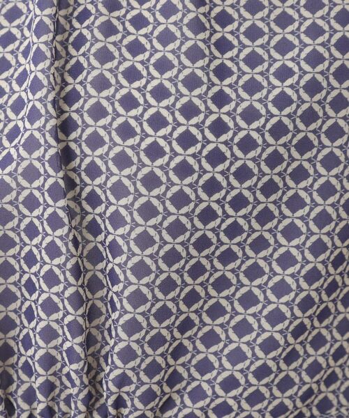 Reflect / リフレクト シャツ・ブラウス | 【きちんと見え/セットアップ可/通勤におすすめ◎】ペプラムプリントブラウス | 詳細17