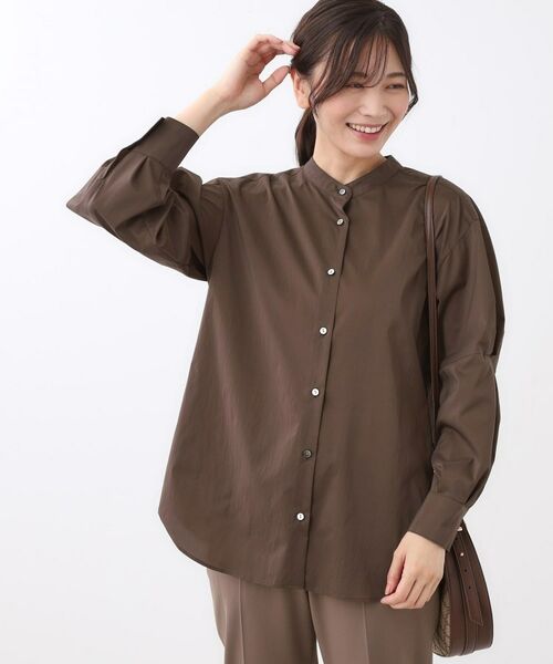 Reflect / リフレクト シャツ・ブラウス | 【さらっと一枚で決まる/重ね着にもおすすめ◎】タックスリーブシャツブラウス | 詳細11