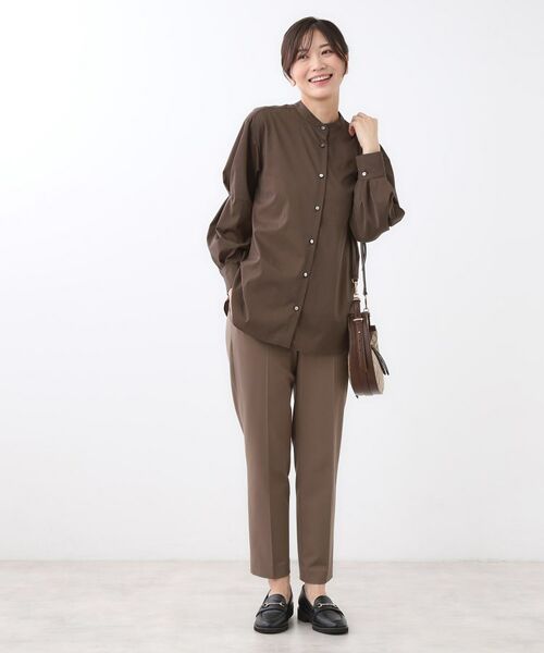 Reflect / リフレクト シャツ・ブラウス | 【さらっと一枚で決まる/重ね着にもおすすめ◎】タックスリーブシャツブラウス | 詳細13