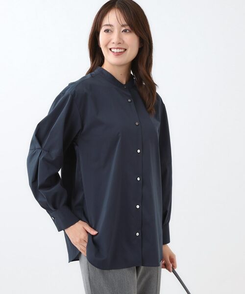 Reflect / リフレクト シャツ・ブラウス | 【さらっと一枚で決まる/重ね着にもおすすめ◎】タックスリーブシャツブラウス | 詳細19