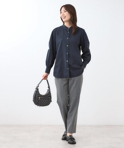 Reflect / リフレクト シャツ・ブラウス | 【さらっと一枚で決まる/重ね着にもおすすめ◎】タックスリーブシャツブラウス | 詳細21