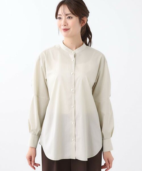 Reflect / リフレクト シャツ・ブラウス | 【さらっと一枚で決まる/重ね着にもおすすめ◎】タックスリーブシャツブラウス | 詳細24