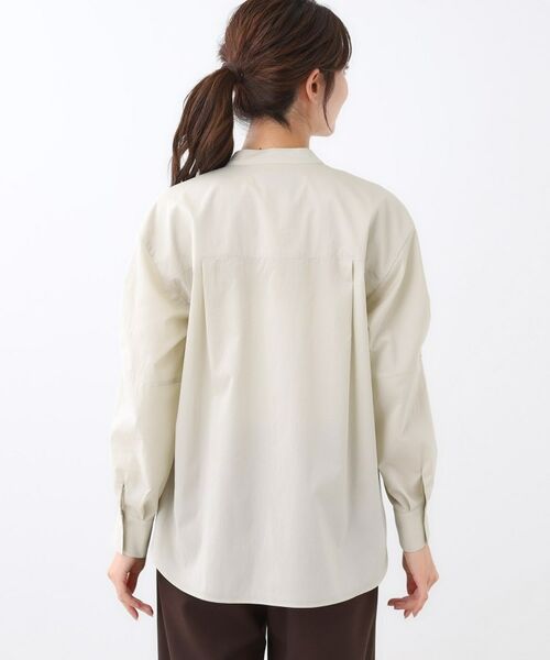 Reflect / リフレクト シャツ・ブラウス | 【さらっと一枚で決まる/重ね着にもおすすめ◎】タックスリーブシャツブラウス | 詳細26