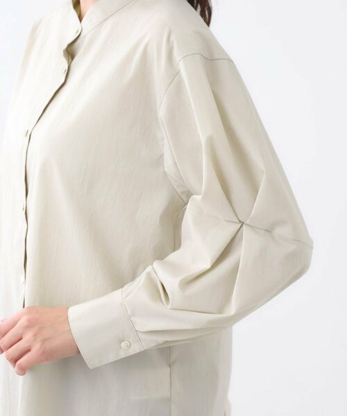 Reflect / リフレクト シャツ・ブラウス | 【さらっと一枚で決まる/重ね着にもおすすめ◎】タックスリーブシャツブラウス | 詳細28