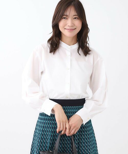 Reflect / リフレクト シャツ・ブラウス | 【さらっと一枚で決まる/重ね着にもおすすめ◎】タックスリーブシャツブラウス | 詳細7