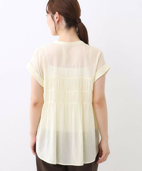 Reflect / リフレクト シャツ・ブラウス | 【二の腕さりげなくカバー】シャーリングブラウス | 詳細16