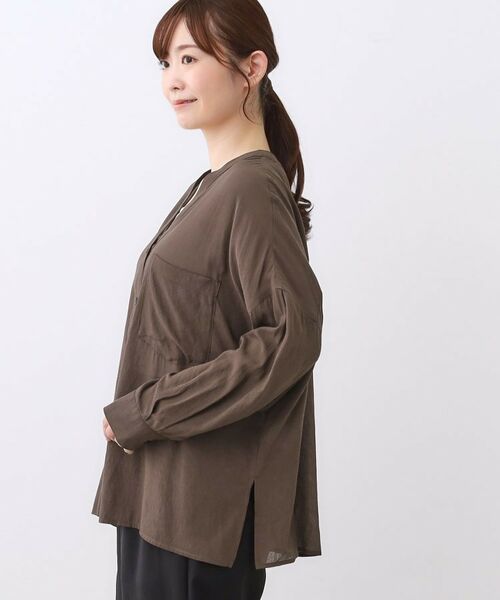 Reflect / リフレクト シャツ・ブラウス | 【体型カバー】シャツ風カーディガン | 詳細11