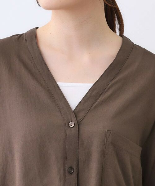Reflect / リフレクト シャツ・ブラウス | 【体型カバー】シャツ風カーディガン | 詳細13