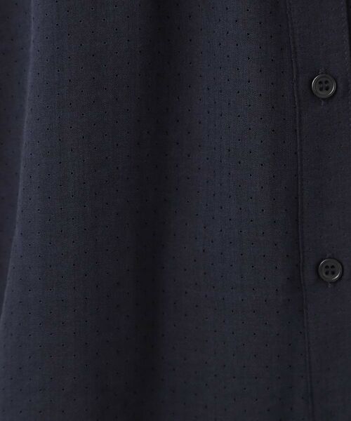 Reflect / リフレクト シャツ・ブラウス | 【体型カバー／ゆったり着られる◎】バンドカラー七分袖ブラウス | 詳細4