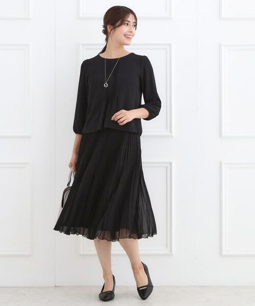 Reflect / リフレクト シャツ・ブラウス | 【フォーマル/入卒/お仕事に◎】ピンタック×スカラレースブラウス | 詳細13