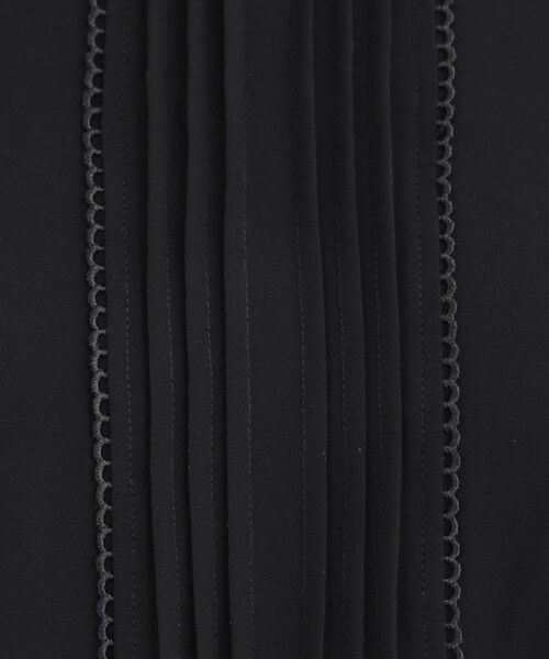 Reflect / リフレクト シャツ・ブラウス | 【フォーマル/入卒/お仕事に◎】ピンタック×スカラレースブラウス | 詳細14