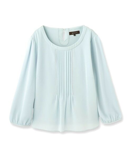 Reflect / リフレクト シャツ・ブラウス | 【フォーマル/入卒/お仕事に◎】ピンタック×スカラレースブラウス | 詳細23