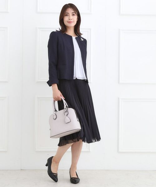 Reflect / リフレクト シャツ・ブラウス | 【フォーマル/入卒/お仕事に◎】ピンタック×スカラレースブラウス | 詳細9