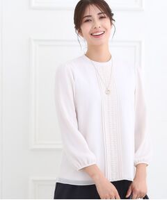 Reflect / リフレクト シャツ・ブラウス | 【フォーマル／入卒／お仕事に◎】スタンドネックブラウス