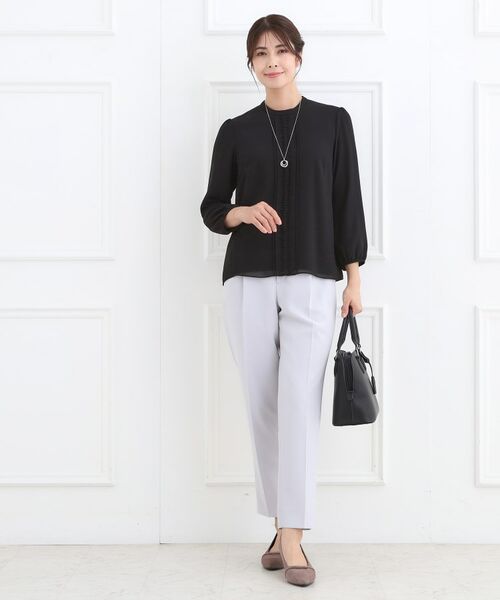 Reflect / リフレクト シャツ・ブラウス | 【フォーマル/入卒/お仕事に◎】スタンドネックブラウス | 詳細11