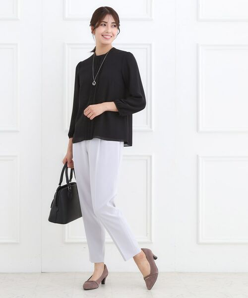 Reflect / リフレクト シャツ・ブラウス | 【フォーマル/入卒/お仕事に◎】スタンドネックブラウス | 詳細12