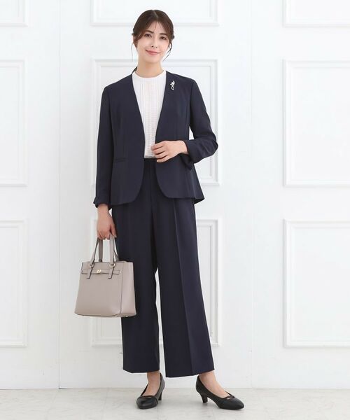 Reflect / リフレクト シャツ・ブラウス | 【フォーマル/入卒/お仕事に◎】スタンドネックブラウス | 詳細16