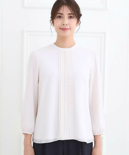 Reflect / リフレクト シャツ・ブラウス | 【フォーマル/入卒/お仕事に◎】スタンドネックブラウス | 詳細19