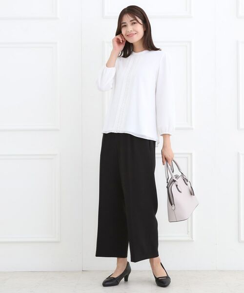 Reflect / リフレクト シャツ・ブラウス | 【フォーマル/入卒/お仕事に◎】スタンドネックブラウス | 詳細3