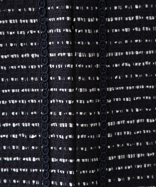 Reflect / リフレクト ノーカラージャケット | 【フォーマル／入卒／セットアップ可】ツイードジャケット | 詳細13