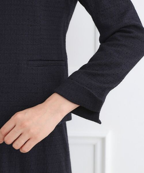 Reflect / リフレクト ノーカラージャケット | 【フォーマル／入卒／セットアップ可】ツイードジャケット | 詳細20