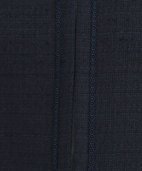 Reflect / リフレクト ノーカラージャケット | 【フォーマル／入卒／セットアップ可】ツイードジャケット | 詳細5