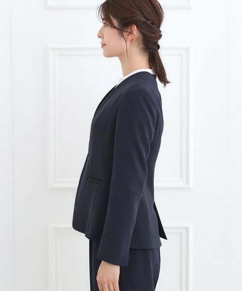 Reflect / リフレクト ノーカラージャケット | 【フォーマル/入卒/セットアップ可】ノーカラージャケット | 詳細17