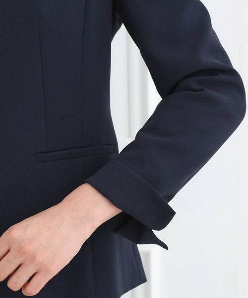 Reflect / リフレクト ノーカラージャケット | 【フォーマル/入卒/セットアップ可】ノーカラージャケット | 詳細21