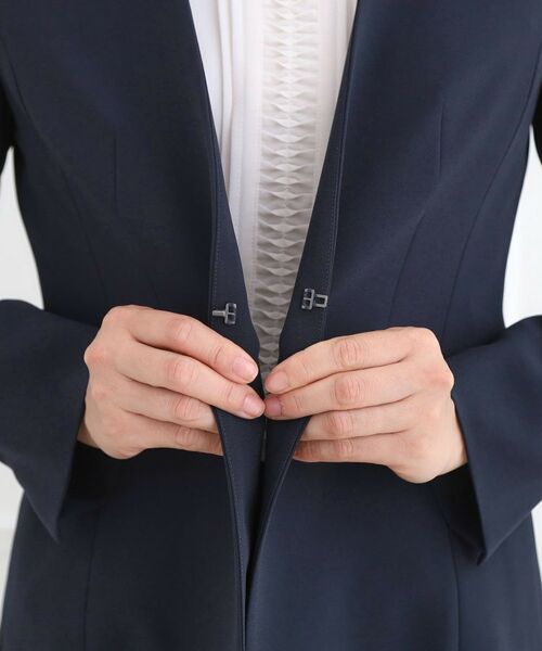 Reflect / リフレクト ノーカラージャケット | 【フォーマル/入卒/セットアップ可】ノーカラージャケット | 詳細22