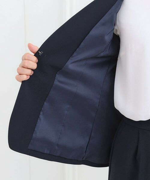 Reflect / リフレクト ノーカラージャケット | 【フォーマル/入卒/セットアップ可】ノーカラージャケット | 詳細25