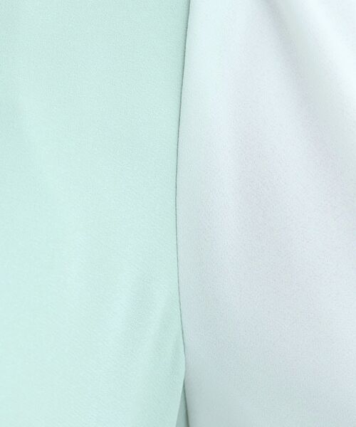 Reflect / リフレクト ミニ丈・ひざ丈ワンピース | 【フォーマル/入卒/付属リボン付き】スリーブデザインジョーゼットワンピース | 詳細12