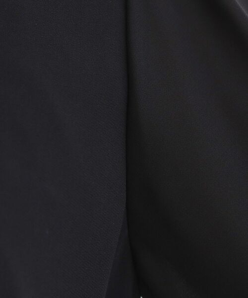 Reflect / リフレクト ミニ丈・ひざ丈ワンピース | 【フォーマル/入卒/付属リボン付き】スリーブデザインジョーゼットワンピース | 詳細8