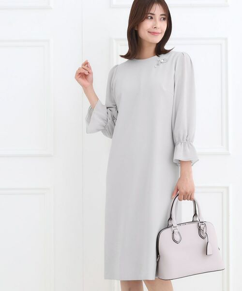 Reflect / リフレクト ミニ丈・ひざ丈ワンピース | 【フォーマル/入卒/セットアップ可】キャンディスリーブワンピース | 詳細1