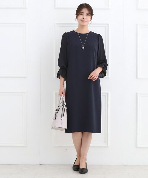 Reflect / リフレクト ミニ丈・ひざ丈ワンピース | 【フォーマル/入卒/セットアップ可】キャンディスリーブワンピース | 詳細10