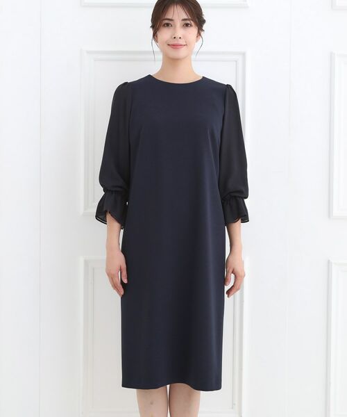 Reflect / リフレクト ミニ丈・ひざ丈ワンピース | 【フォーマル/入卒/セットアップ可】キャンディスリーブワンピース | 詳細14