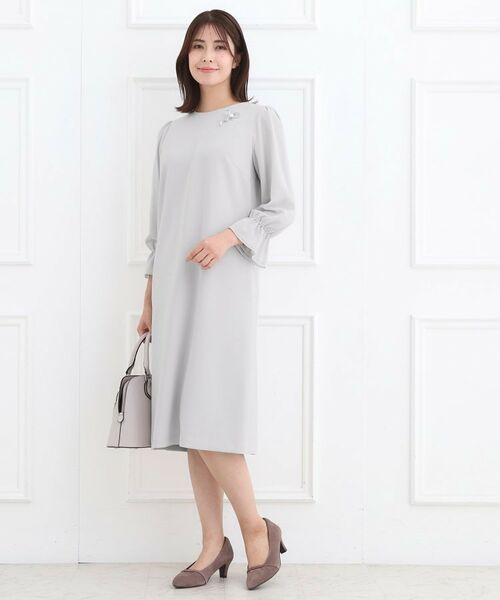 Reflect / リフレクト ミニ丈・ひざ丈ワンピース | 【フォーマル/入卒/セットアップ可】キャンディスリーブワンピース | 詳細2