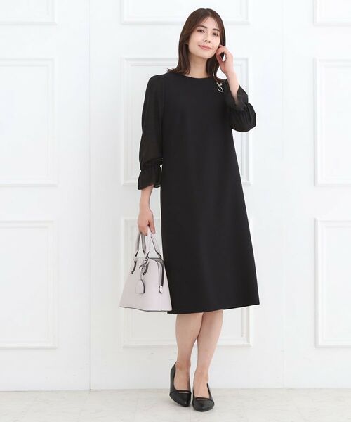 Reflect / リフレクト ミニ丈・ひざ丈ワンピース | 【フォーマル/入卒/セットアップ可】キャンディスリーブワンピース | 詳細6