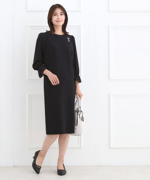 Reflect / リフレクト ミニ丈・ひざ丈ワンピース | 【フォーマル/入卒/セットアップ可】キャンディスリーブワンピース | 詳細7