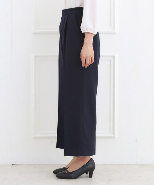 Reflect / リフレクト パンツ | 【フォーマル／入卒／セットアップ可】タック入りワイドパンツ | 詳細19