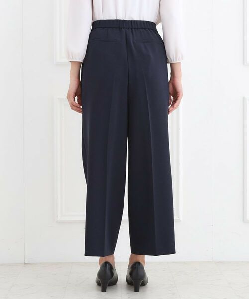 Reflect / リフレクト パンツ | 【フォーマル／入卒／セットアップ可】タック入りワイドパンツ | 詳細20