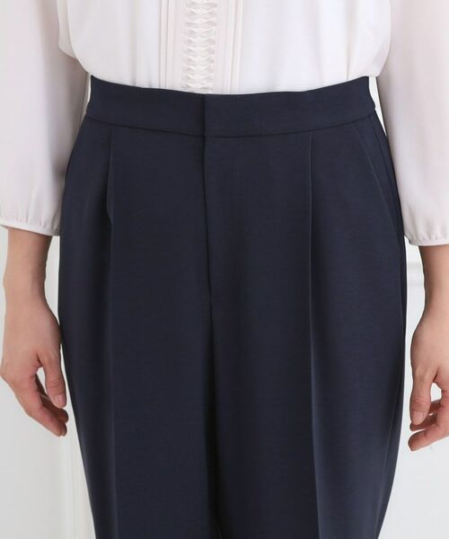 Reflect / リフレクト パンツ | 【フォーマル／入卒／セットアップ可】タック入りワイドパンツ | 詳細21