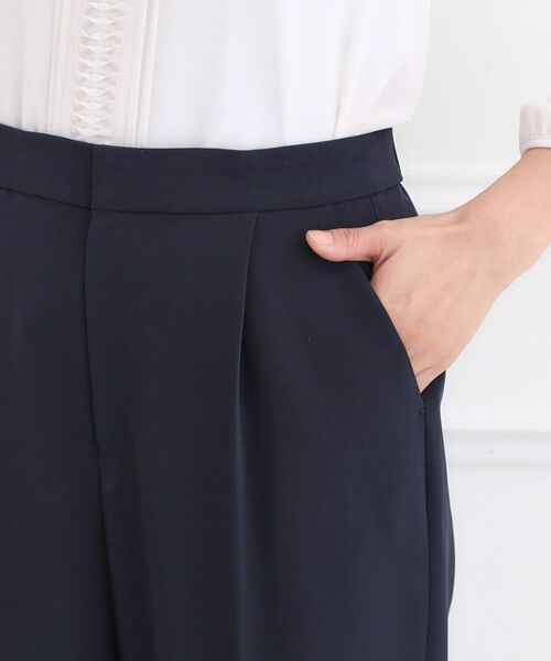 Reflect / リフレクト パンツ | 【フォーマル／入卒／セットアップ可】タック入りワイドパンツ | 詳細23