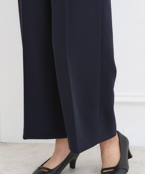 Reflect / リフレクト パンツ | 【フォーマル／入卒／セットアップ可】タック入りワイドパンツ | 詳細24