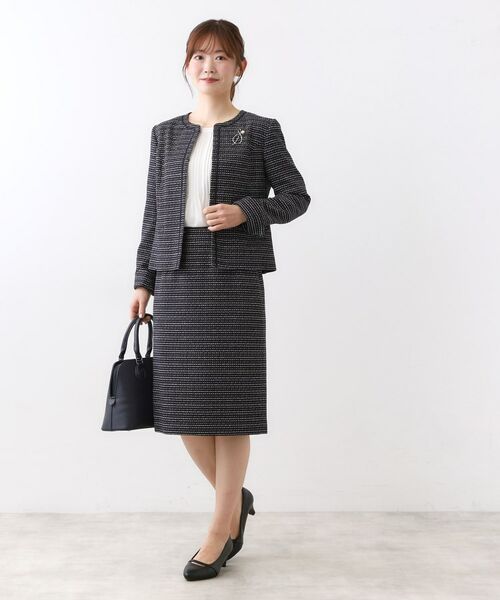 Reflect / リフレクト ミニ・ひざ丈スカート | 【フォーマル／入卒／セットアップ可】ツイードスカート | 詳細11