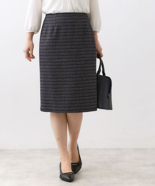 Reflect / リフレクト ミニ・ひざ丈スカート | 【フォーマル／入卒／セットアップ可】ツイードスカート | 詳細12