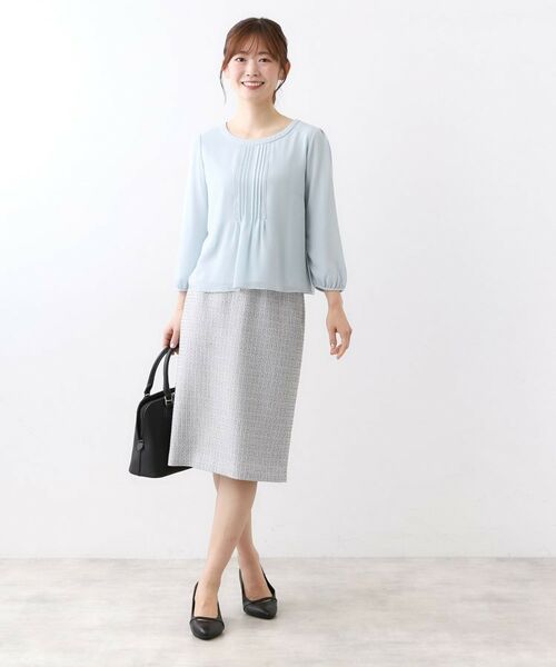 Reflect / リフレクト ミニ・ひざ丈スカート | 【フォーマル／入卒／セットアップ可】ツイードスカート | 詳細6